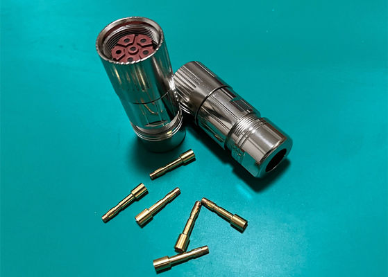 M23 Pojemnik drutu kręgowego 6 Pin Servo Encoder Kobieta Mężczyzna Wtyczka drutu kręgowego