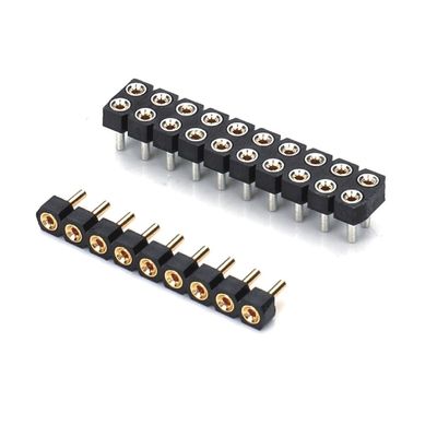 2.0 mm Mężczyzna okrągły nagłówek szpilki podwójny wiersz łącznik PCB