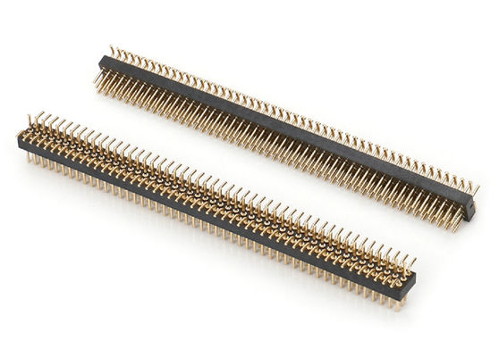 1.27mm 2,0mm 2,54mm okrągły nagłówek szpilki łącznik PCB obrabiany nagłówek szpilki typu SMT