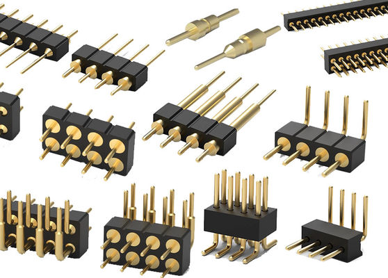 1.27mm 2,0mm 2,54mm okrągły nagłówek szpilki łącznik PCB obrabiany nagłówek szpilki typu SMT