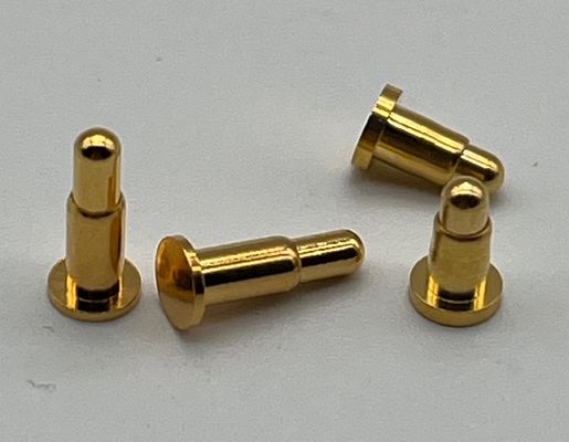 łącznik Pogo Pin z mosiądzu 1A Precyzja prądu znamionowego obrobiony przez dziury Pogo Pins