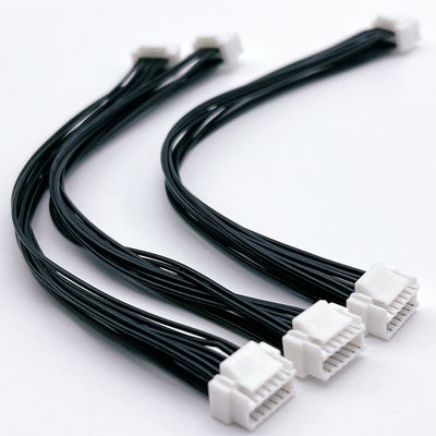 OEM ODM Wire Harness Assembly 1,5 mm Pitch 12 Pin Male Female Plug Connector