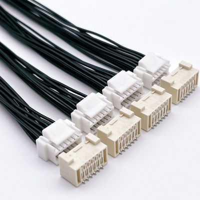OEM ODM Wire Harness Assembly 1,5 mm Pitch 12 Pin Male Female Plug Connector