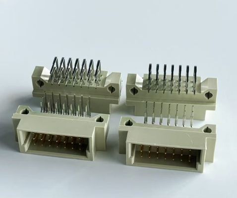 2.54mm Din 41612 Konektor 21 Pozycja Prawy kąt Mężczyzna 3x7Pin Konektor Eurocard