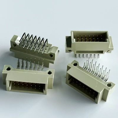 2.54mm Din 41612 Konektor 21 Pozycja Prawy kąt Mężczyzna 3x7Pin Konektor Eurocard