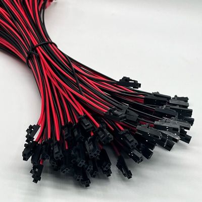 Molex 2.54mm 2P Kobieta łącznik do M4 okrągły terminal z kablem drutowym UL1007 22AWG kabel