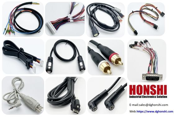 3.0 Mm Pitch Rectangular Cable Molex Mini-Fit 8Position Crimp Connector Formowany kabel