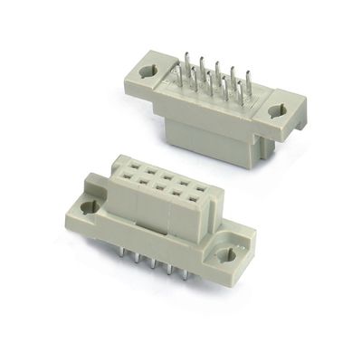 DIN 41612 Złącze 2 rzędy 10 szpilki Kobiety szpilki prosto przez otwór 2x5 Pitch 2.54mm DIP