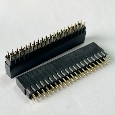 2.54mm Pitch Dual Row H8.5mm Board To Board Connector Kobieta Pin Header Connector