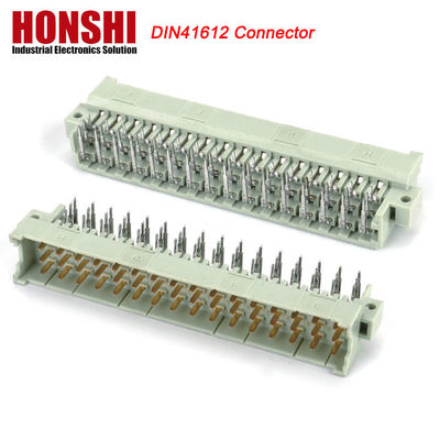 5.08mm DIN 41612 Konektor 2 rzędy 15P Kobieta Typ zasilania PCB pionowy Kobieta 7+8 P 15Pin