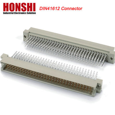 5.08mm DIN 41612 Konektor 2 rzędy 15P Kobieta Typ zasilania PCB pionowy Kobieta 7+8 P 15Pin