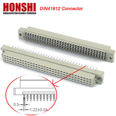 2.54mm Euro DIN 41612 Konektor Kobieta IDC Typ 3 rzędy 64P 96P Konektory do płyt PCB