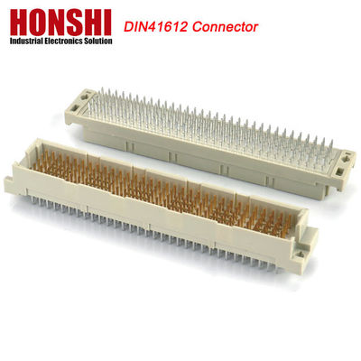 DIN 41612 Cztery rzędy linii wewnętrznej 128 pinów DIN41612 łącznik mosiężny PCB