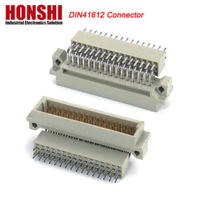 DIN 41612 Cztery rzędy linii wewnętrznej 128 pinów DIN41612 łącznik mosiężny PCB