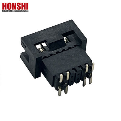 1.27mm Pitch H5.7mm SMT Brass Gold Plated Male Box Header