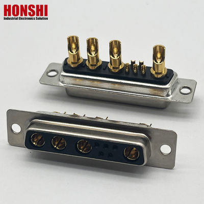 D-SUB 9W4 Kobiety Złoty Pin Lutownicze Pręty typu 10A 20A 30A 40A