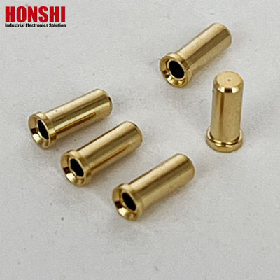 2.32mm okrągły złącze kręgi kontakty kobiece mosiężne pin złoto pokryte złącze pin
