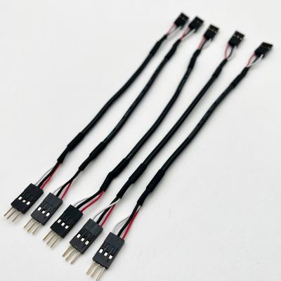 Zamówienie 2,54mm Dupont Line Mężczyzna Kobieta Jumper Wire Harness Dupont Kabel 15cm Czarny