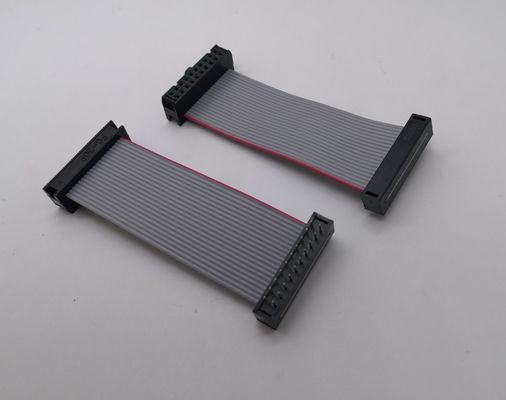 Ul 2561 28 Gauge 2.54 Pitch Dip Cable Assembly Idc 20 Pin Flat Ribbon Cable Wire Harness