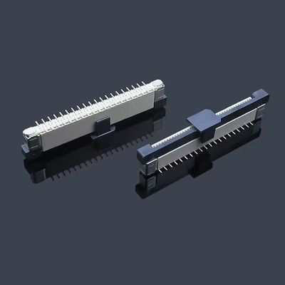 Miedzi / fosfor Brąz Kontakt z tyłu Flip Front SMT ZIF Flip FPC Konektor 4-60 Pinów FPC/FFC 0,3/0,5/1,0 mm Pitch