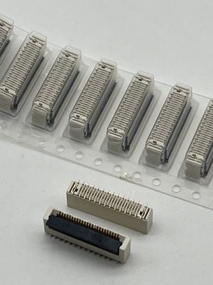 Wytrzymałość napięciowa 500V AC/minutę Męskie złącze FPC Backflip Dolny kontakt Zif Smd Typ Gniazdo FPC FFC 0.5 Pitch