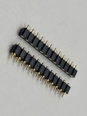 SMT Typ Pogo Pin Docking Connector 4pin 10pin 12pin Spring Loaded Contact Z wysoką trwałością i odpornością na mgłę słoną