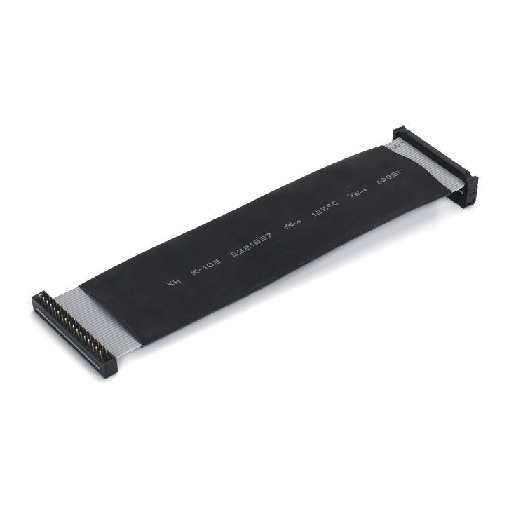 2.54mm Elektryczny IDC Kabel płaskopłytkowy 20 pin AWM 2651 VW-1 105C 300V 28awg