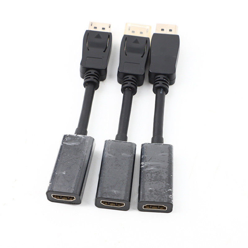 DP Mężczyzna do HDTV Kobieta Kabel adaptera HDTV 4K 30HZ Szybkie ładowanie Transfer danych