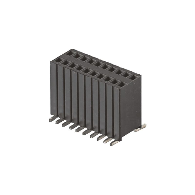 1.27x2.54mm H8.5mm Kobieta Płata Do Płaty łącznik zasilania SMT Typ 100 łącznik pin