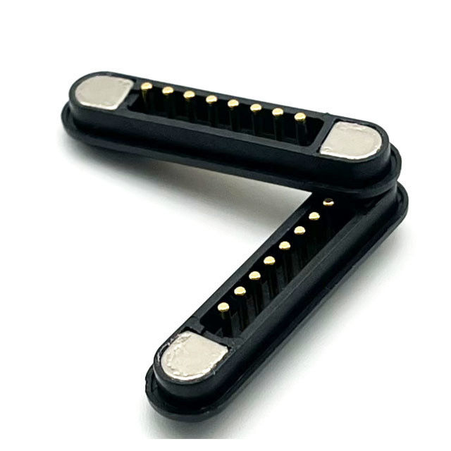 8pin magnetyczny łącznik męski kobiecy łącznik Pogo Pin dla płyty PCB