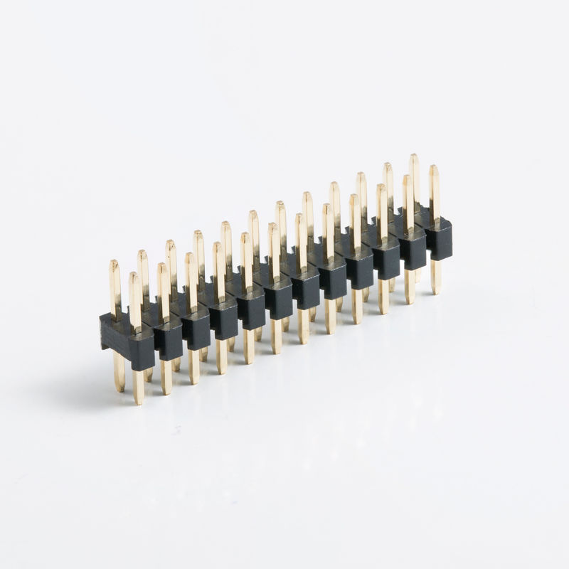 Podwójny wiersz płyty do płyty łącznik 2.54mm Pitch 2 pin 20 pin 80 pin PCB prosty