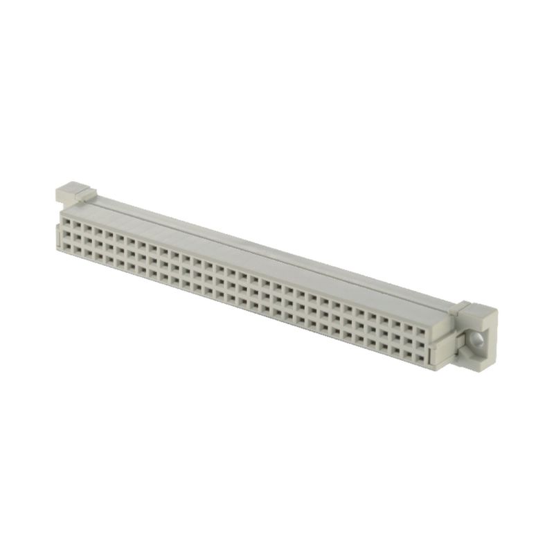 Złącze IDC Din41612 Kobieta 64 szpilki przez otwór 2.54mm Złącze szpilki