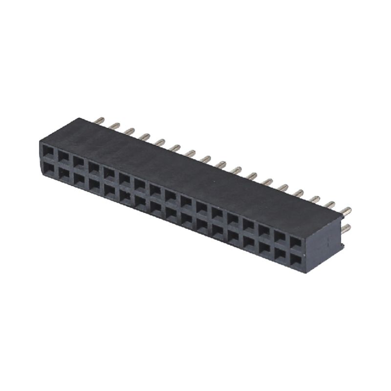 2.0mm H4.3mm DIP Header Female Straight Dip 2x2 2x40pin Female Header Connector