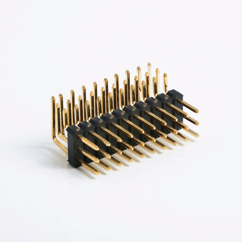 Złote 2,0 mm Płyty do Płyty łącznik nagłówkowy 3 - 120 pinów PCB łącznik męski pin