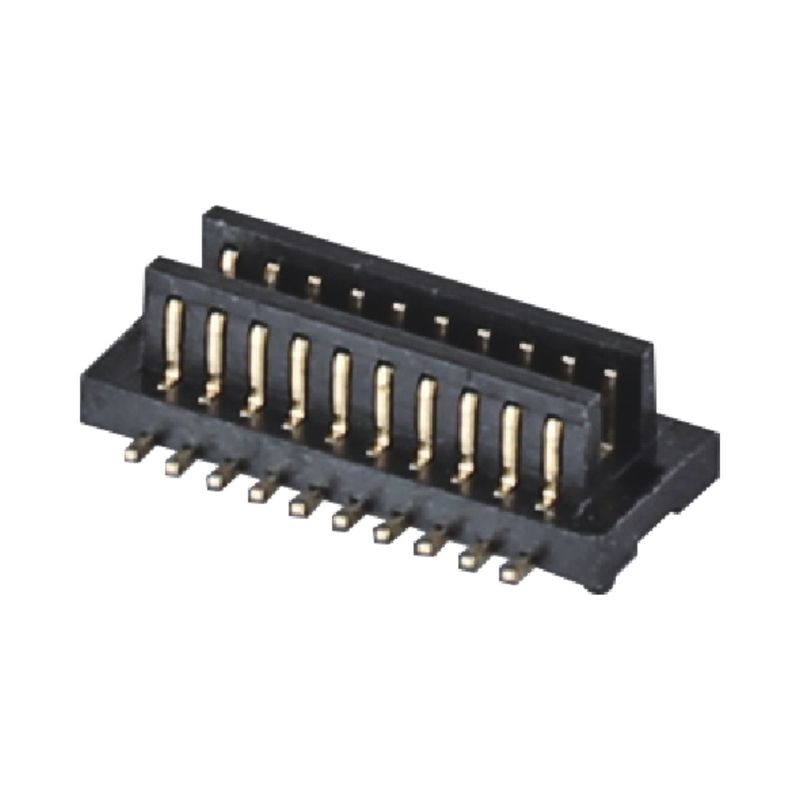 0.8mm Pitch BTB Connector 10 - 100 Pin High Speed Male Connector Fosfor Bronze