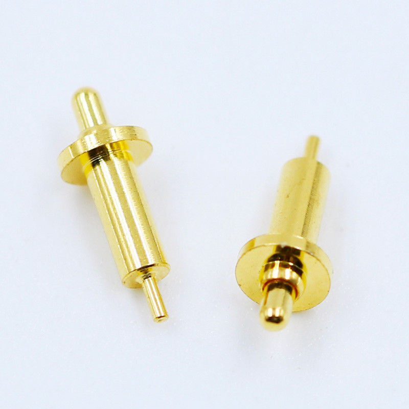 Niestandardowy 120g±20% siła sprężynowa DC12V mosiądz Pogo Pin dla połączenia przez otwór