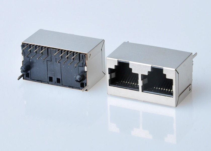 8p8c RJ45 Jack Connector PCB Mount For Network Socket Internet Modularne stop miedziane