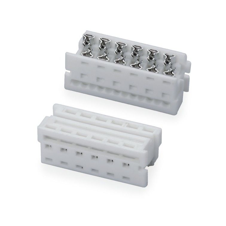 1.27mm Włącza IDC 4 6 8 10 20 24 Pin Flat Cable Connector
