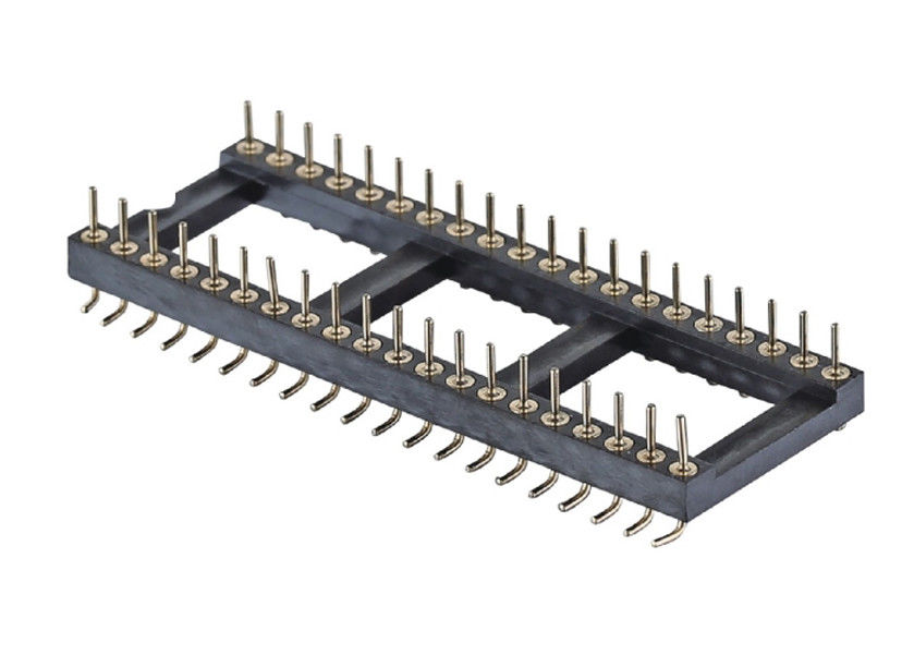 Wyróbkowane okrągłe nagłówki pinów typu SMT PCB H3.0mm 6 Pin - 64 Pin IC Socket