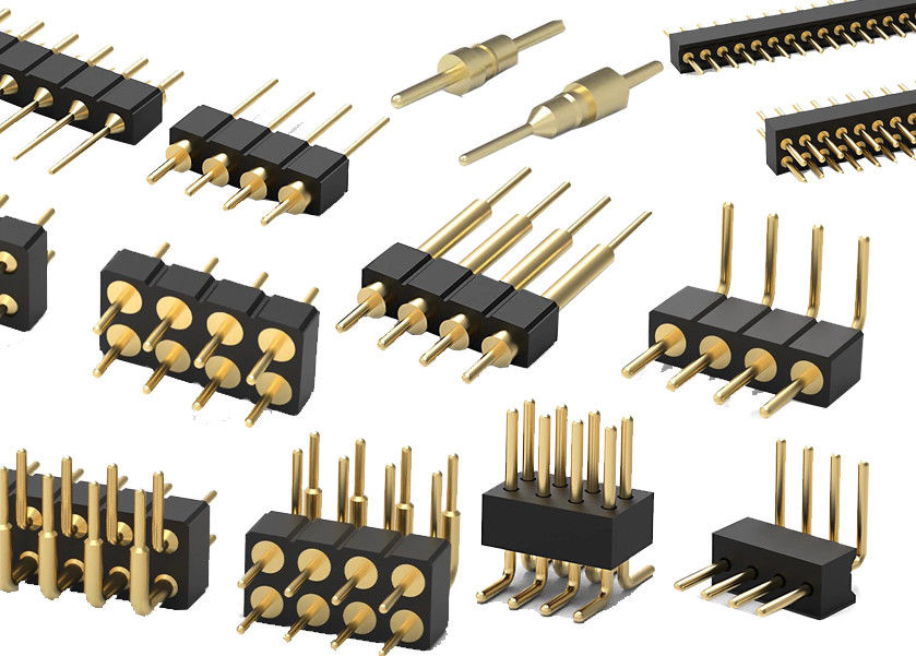 1.27mm 2,0mm 2,54mm okrągły nagłówek szpilki łącznik PCB obrabiany nagłówek szpilki typu SMT