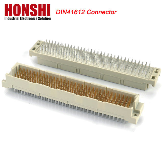 DIN 41612 Cztery rzędy linii wewnętrznej 128 pinów DIN41612 łącznik mosiężny PCB