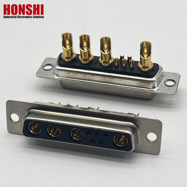 D-SUB 9W4 Kobiety Złoty Pin Lutownicze Pręty typu 10A 20A 30A 40A