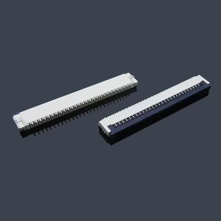 Miedzi / fosfor Brąz Kontakt z tyłu Flip Front SMT ZIF Flip FPC Konektor 4-60 Pinów FPC/FFC 0,3/0,5/1,0 mm Pitch