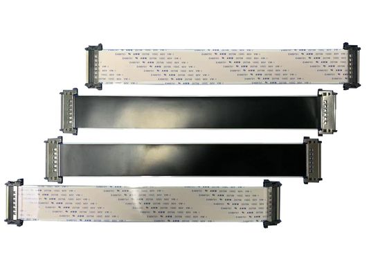 Gold Plated Copper Flat Flex Lvds Cable Airbag Vw 41pin Custom 20cm FFC Cables