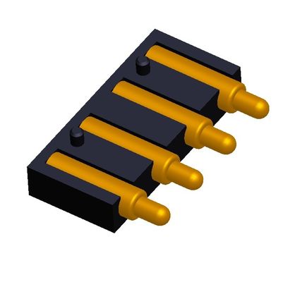 2.54mm H2.5 2x7Pin Pogo Pin Connector Brass Spring Loaded Electronic Straight Dip PCB