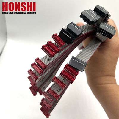 UL2651 Flat Cable with IDC Connector 8 10 20 30 34 36 40 64 Pin Ribbon IDC Cable