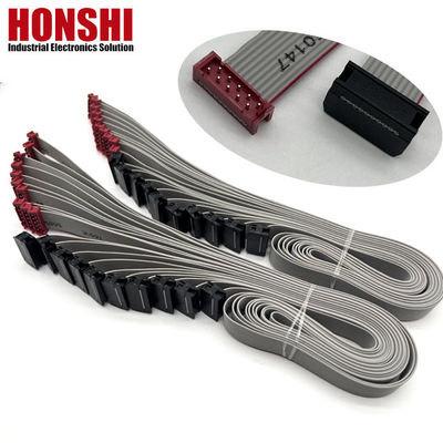 UL2651 Flat Cable with IDC Connector 8 10 20 30 34 36 40 64 Pin Ribbon IDC Cable