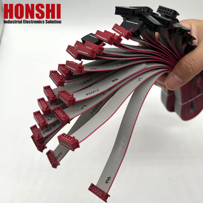 UL2651 Flat Cable with IDC Connector 8 10 20 30 34 36 40 64 Pin Ribbon IDC Cable