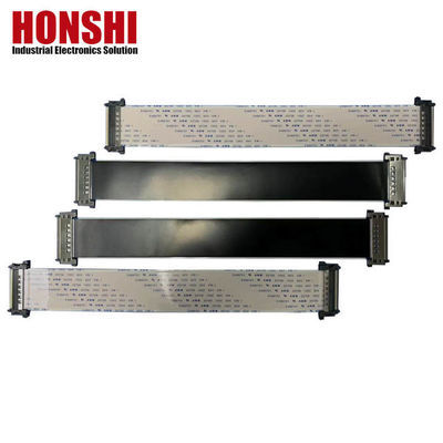 0.5mm Pitch FPC Flat Flex Cable For 80c 60v 10p 40p 60cm Tined Copper Wire