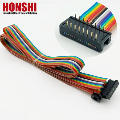 DIP 2.54x7.62mm płaski kabel przewód elektryczny do deski łącznik